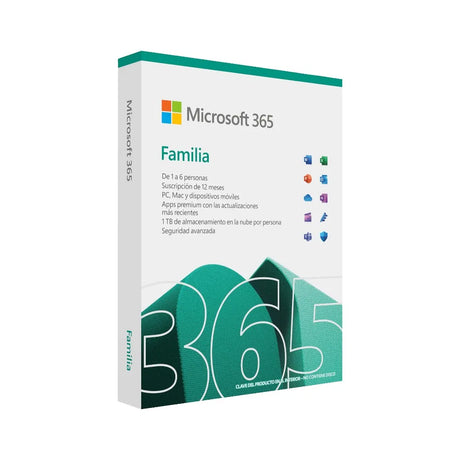 Licencia Microsoft 365 Familia Suscripción de 12 Meses