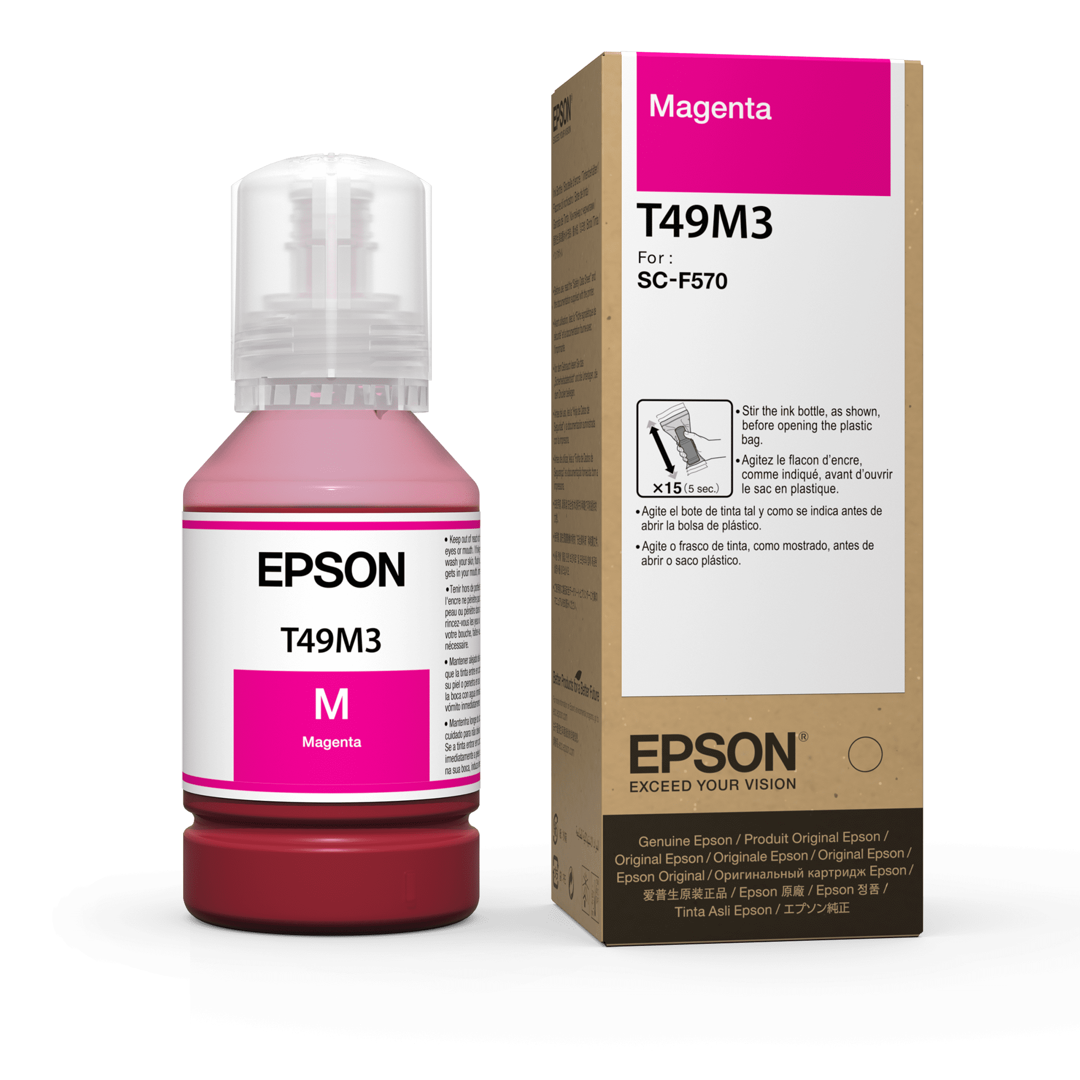 Botellas de Tinta Epson T49M320 | Magenta para SureColor F170 F570 F571 - T49M320