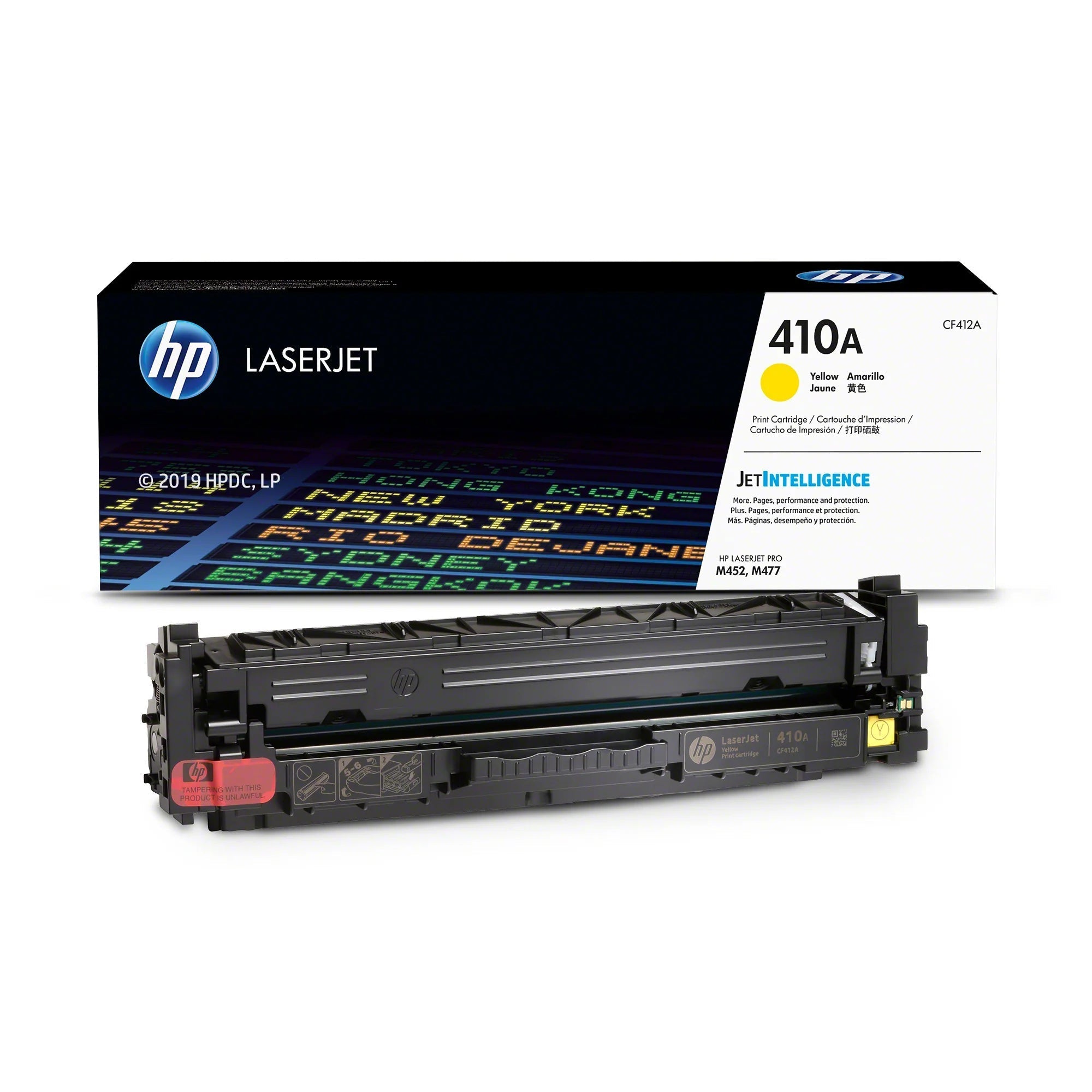 Toner Hp CF412A - 410A Amarillo (Liquidación) - L-HPCF412A