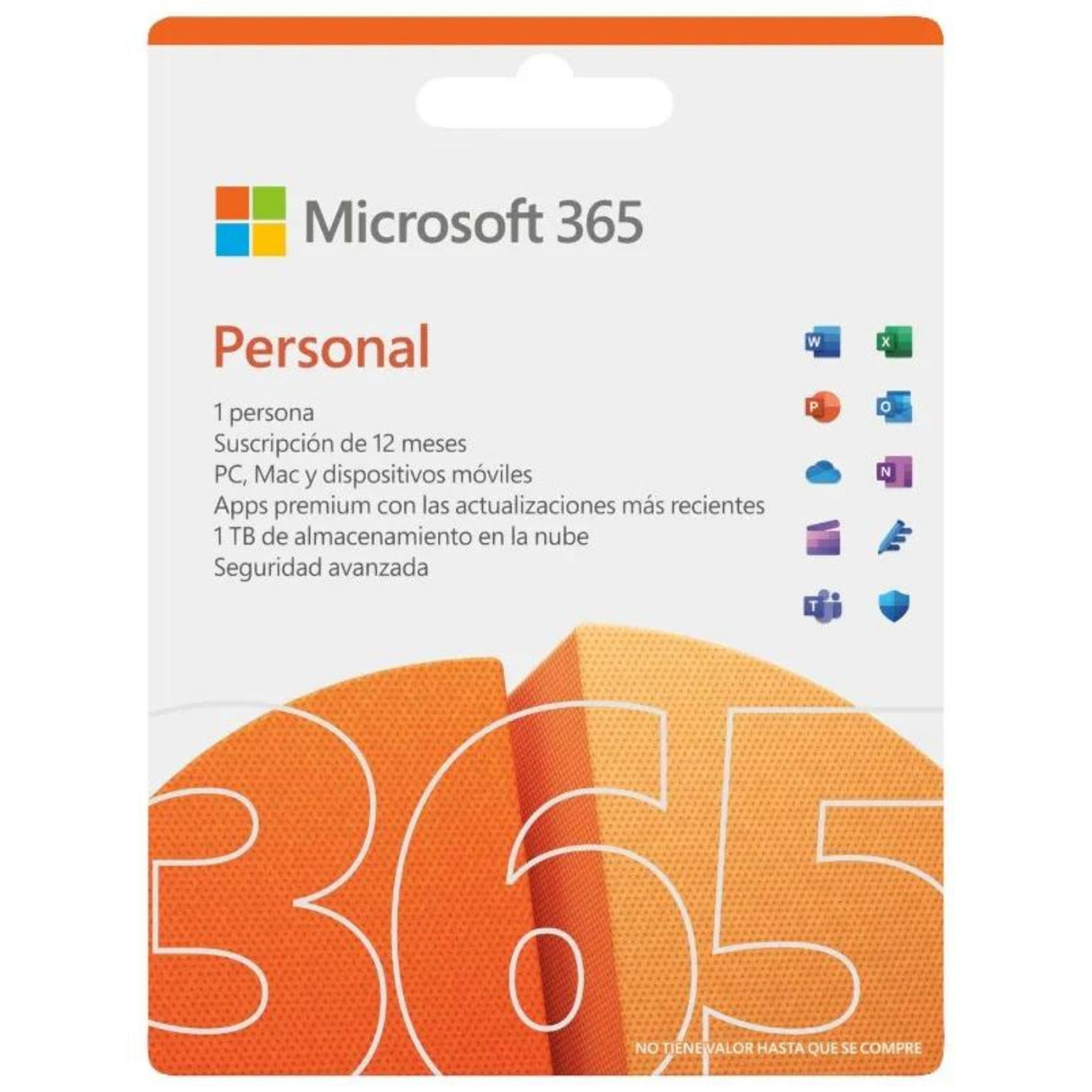 Licencia Microsoft 365 Personal Suscripción de 12 Meses
