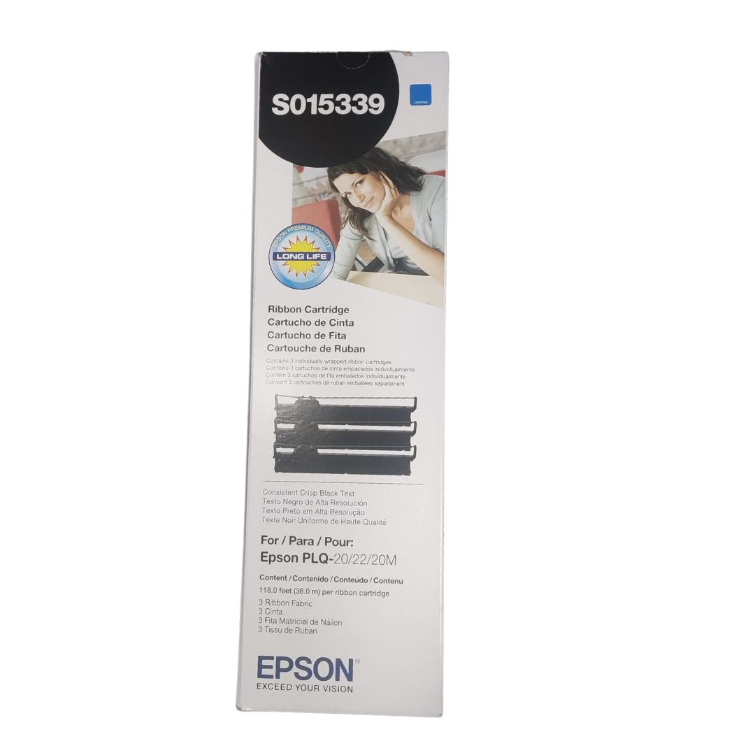 Cintas Epson S015339 | Para PLQ-20 / PLQ-22 / PLQ-20M, modelo , Cinta Epson
