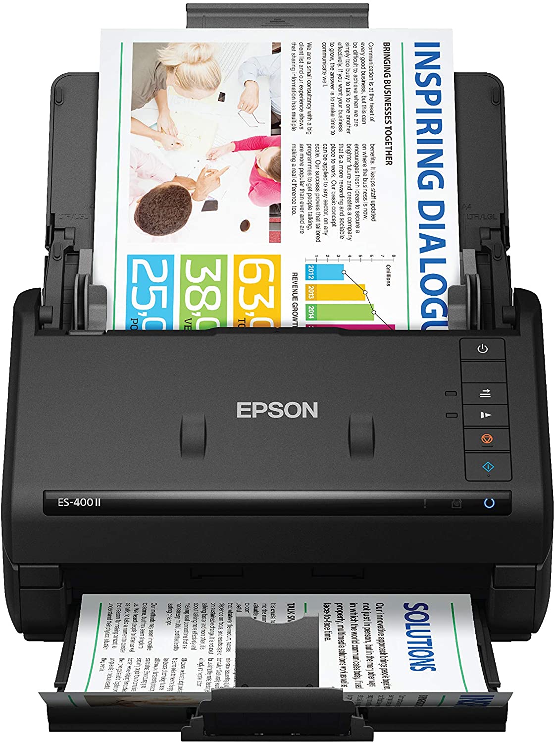 Escaner Epson WorkForce ES-400 II Duplex - B11B261201, modelo , escaner