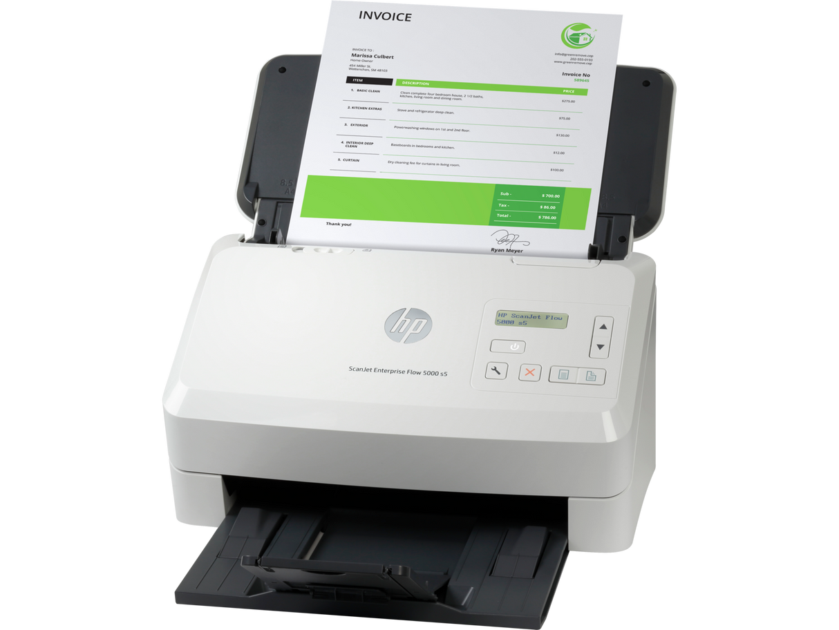 Escáner Hp ScanJet Enterprise Flow 5000 s5, modelo , escaner