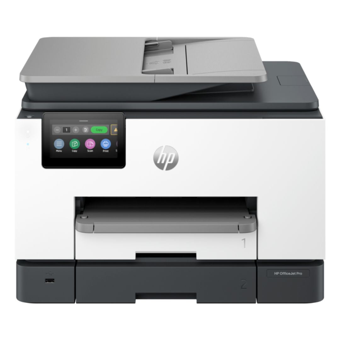 Impresora HP OfficeJet Pro 9130 Multifuncional - Profesionalismo y Eficiencia - Accesos Directos y Conexiones Seguras | 25 ppm Negro / 20 ppm Color, modelo , Impresoras de Tinta