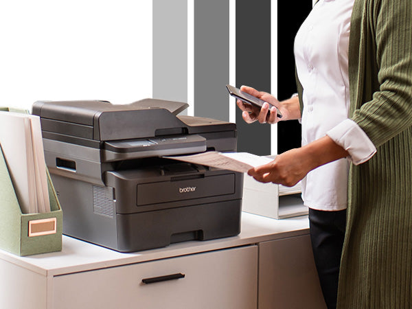 Impresora Laser Brother DCP-L2640DW | inalámbrica monocromática con copia y escaneo, dúplex, móvil, blanco y negro | 36 ppm, modelo , Impresoras Laser