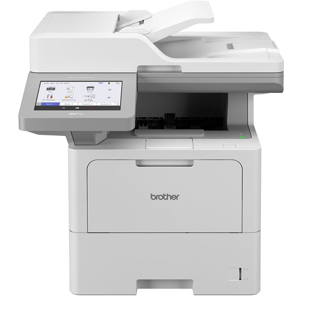 Impresora Laser Multifuncional monocromática Brother MFC-L6915DW | impresión dúplex, escaneo y copia y conexión inalámbrica a red | 52 ppm, modelo , Impresoras Laser