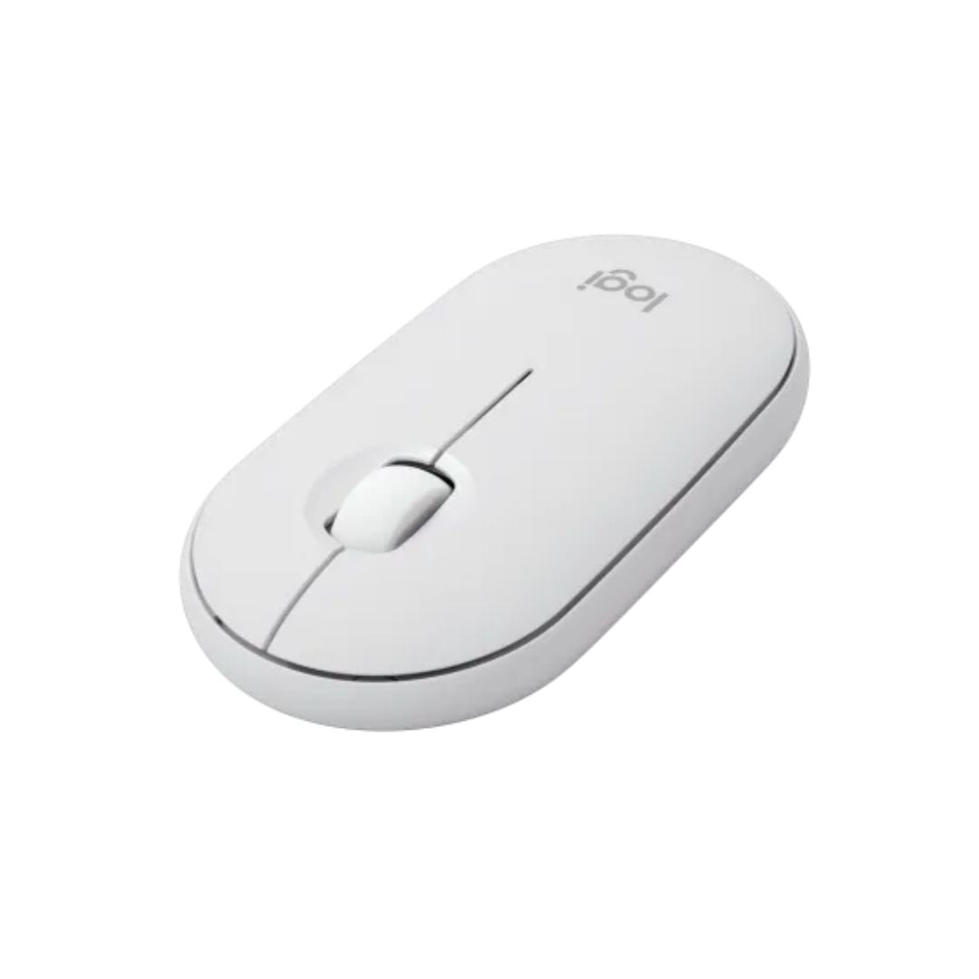 Mouse (Raton) Logitech Pebble Mouse 2 M350s | Blanco | Bluetooth, modelo , Mouse