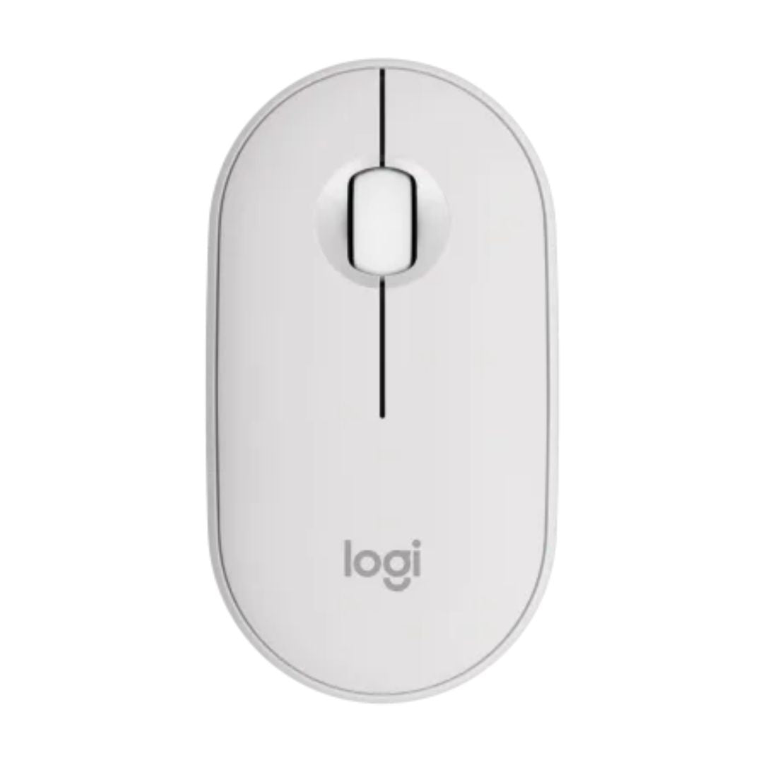 Mouse (Raton) Logitech Pebble Mouse 2 M350s | Blanco | Bluetooth, modelo , Mouse