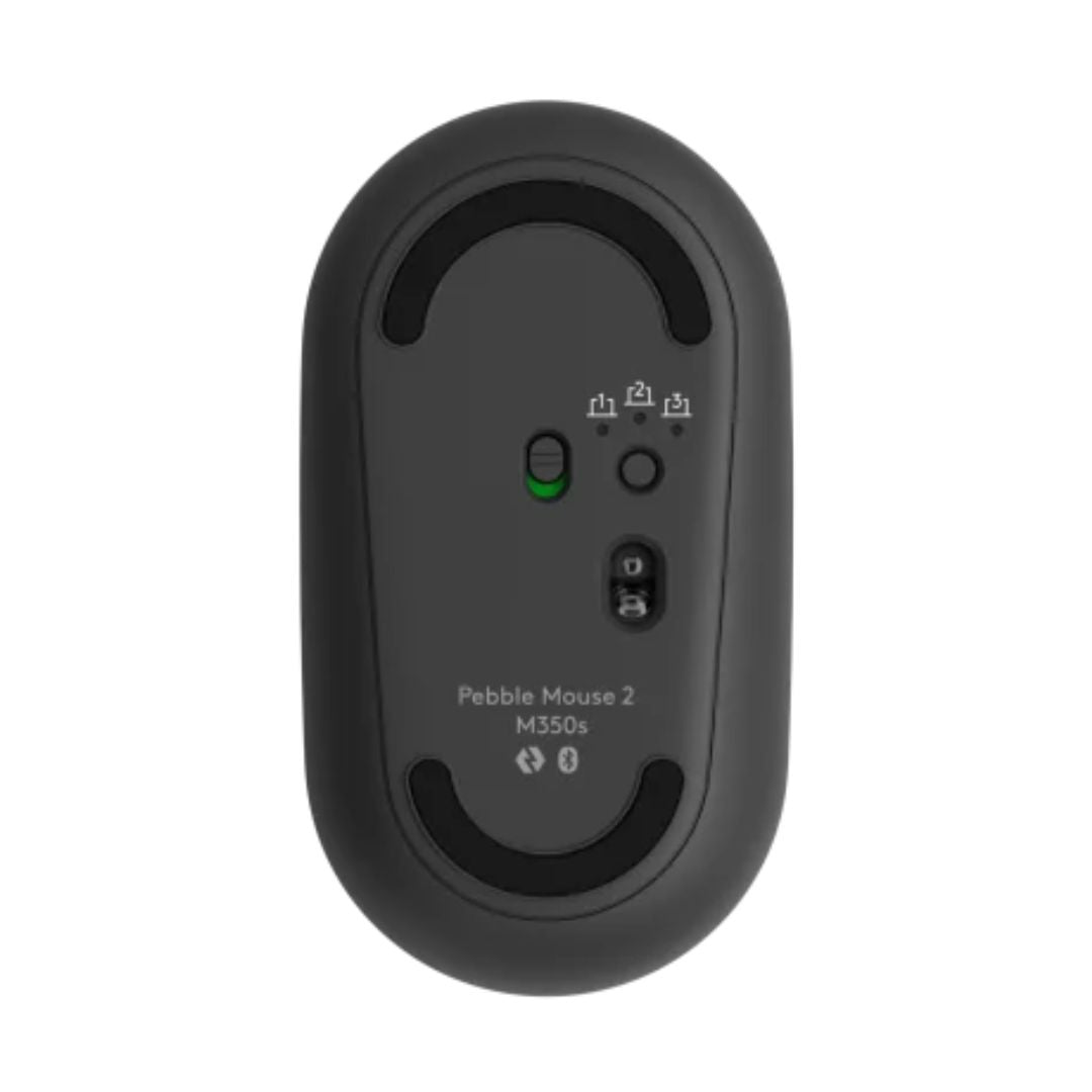 Mouse (Raton) Logitech Pebble Mouse 2 M350s | Negro | Bluetooth, modelo , Mouse