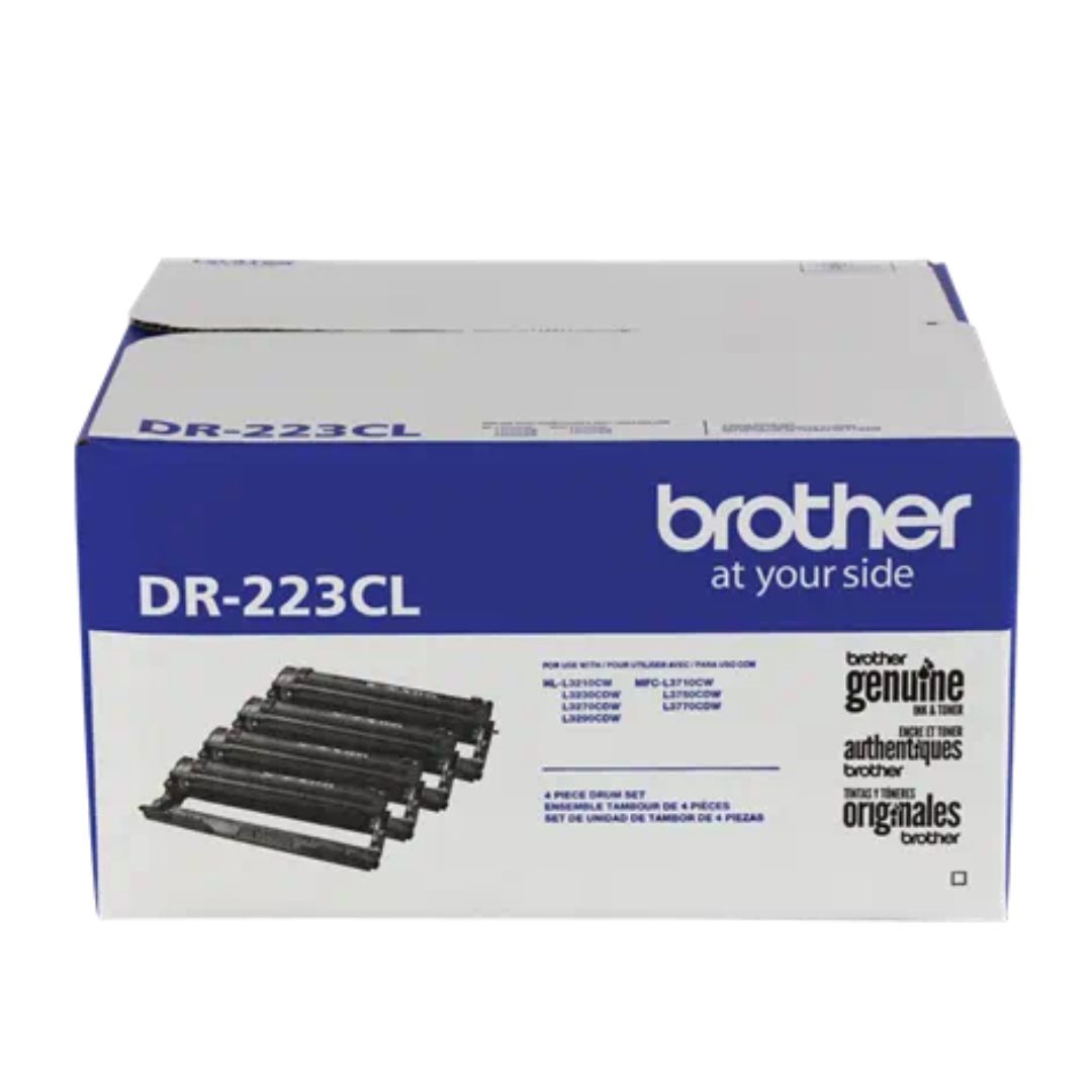 Tambor Brother DR-223CL | DR223CL | ParaHL-L3210CW / HL-L3230CDW / HL-L3270CDW / HL-L3290CDW / MFC-L3710CW / MFC-L3750CDW / MFC-L3770CDW, modelo , Toners