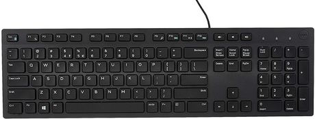 Teclado multimedia Dell-KB216 - español - negro, modelo , teclado