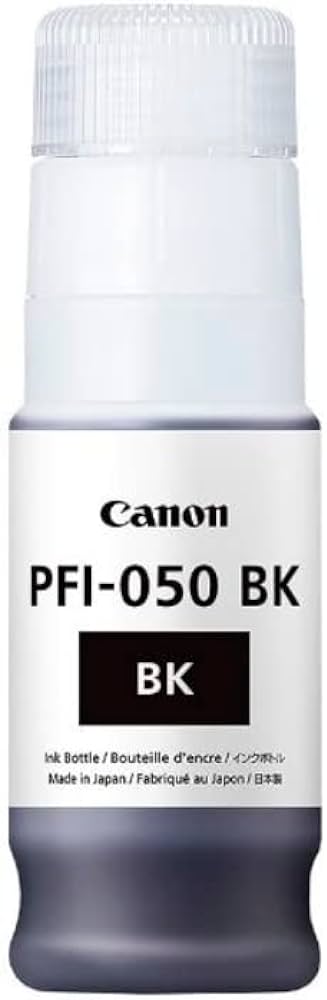 Tinta Canon PFI-050BK Negro | Para imagePROGRAF TC-20 / TC-20M, modelo , Tinta Canon Ploter