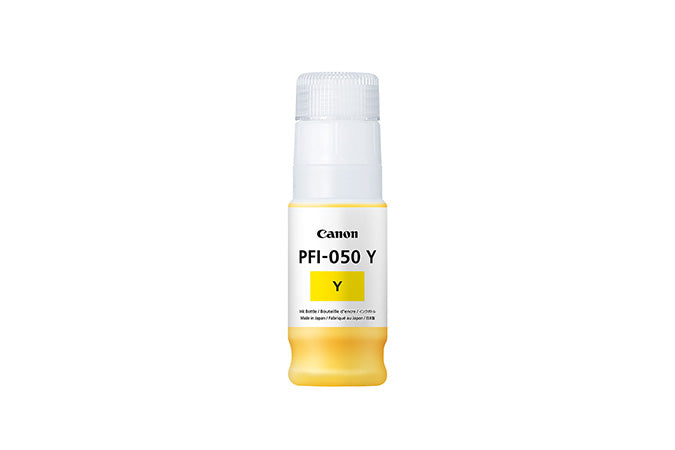Tinta Canon PFI-050Y Amarillo | Para imagePROGRAF TC-20 / TC-20M, modelo , Tinta Canon Ploter