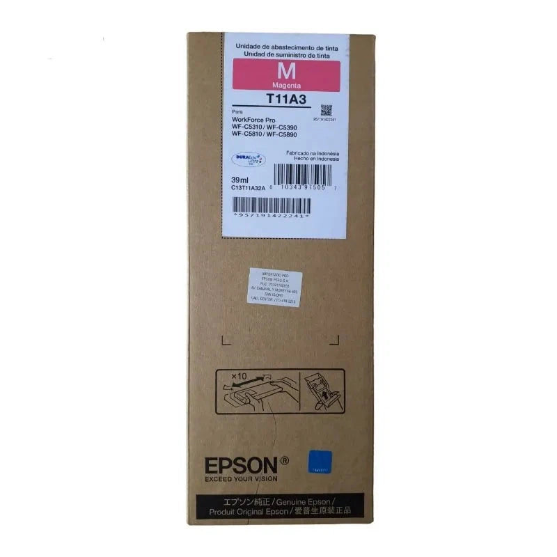 Tinta Epson T11A320-AL Magenta | WorkForce Pro WF-C5810 / WF-C5890/ WF-C5390/ WF-5310 | 5,000 páginas, modelo , Tintas Epson