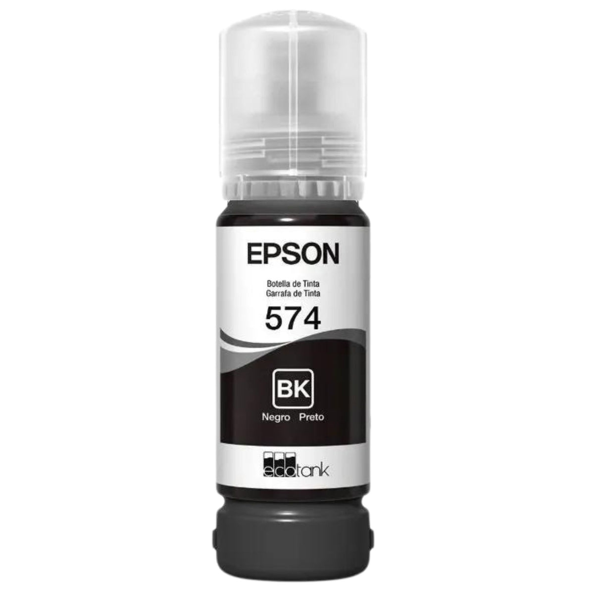 Tinta Epson T574120 - Negro | Epson 574 | Ecotank L8050/L18050, modelo , Tintas Epson
