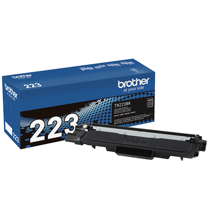 Toner Brother TN-223BK | TN223BK Negro | Para HL-L3210CW / HL-L3230CDW / HL-L3270C | DW / HL-L3290CDW / MFC-L3710CW / MFC-L3750CDW / MFC-L3770CDW | 1,300 páginas, modelo , Toners