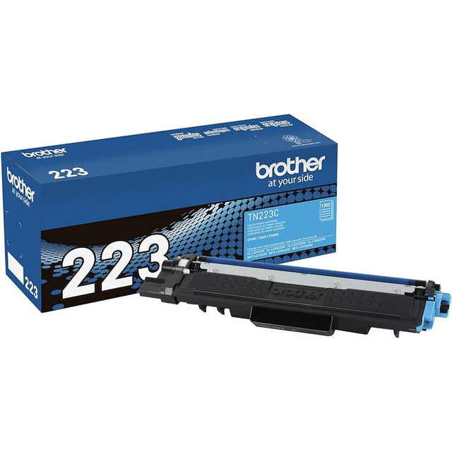 Toner Brother TN-223C | TN223C Cyan | Para HL-L3210CW / HL-L3230CDW / HL-L3270CDW / HL-L3290CDW / MFC-L3710CW / MFC-L3750CDW / MFC-L3770CDW | 1,300 páginas, modelo , Toners
