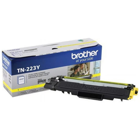 Toner Brother TN-223Y | TN223Y Amarillo | Para HL-L3210CW / HL-L3230CDW / HL-L3270CDW / HL-L3290CDW / MFC-L3710CW / MFC-L3750CDW / MFC-L3770CDW | 1,300 páginas, modelo , Toners