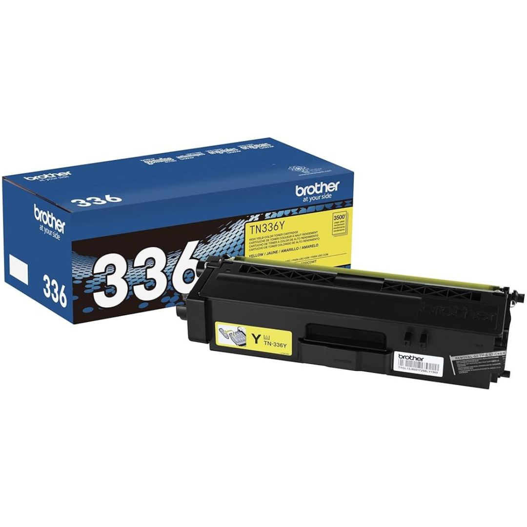Toner Brother TN-336Y Amarillo | TN336Y | Para HL-L8250CDN / HL-L8350CDW / HL-L8350CDWT / MFC-L8600CDW / MFC-L8850CDW, modelo , Toners