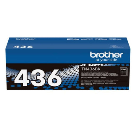 Toner Brother TN-436BK Alto Rendimiento Negro| TN436BK (LIQUIDACIÓN) | Para HL-L8360CDW / HL-L8360CDWT / HL-L9310CDW / MFC-L8900CDW / MFC-L9570CDW, modelo , Toners