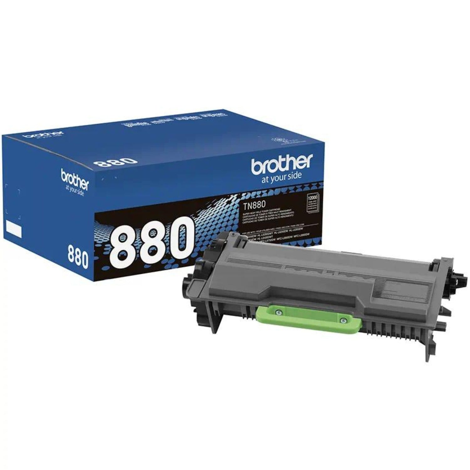 Toner Brother TN-880 - TN880 | Para HL-L6200 / HL-L6250DW / HL-L6300DW / HL-L6400 / MFC-L6700DW / HL-L6750DW / HL-L6800DW / HL-L6900DW | 12,000 páginas, modelo , Toners
