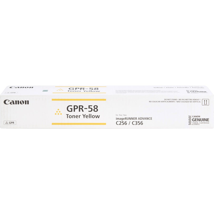 Toner Canon GPR-58 Yellow | GPR58 para Canon ImageRUNNER C256 / C356, modelo , Toners
