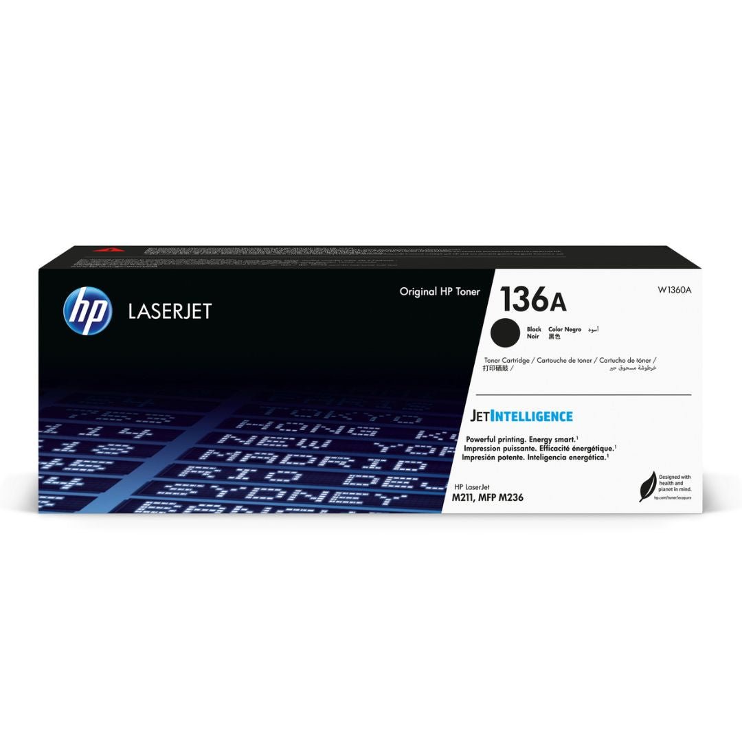 Toner Hp W1360A 136A | Para LaserJet M208 / M209 / M211 / M232/ M233 / M234 / M236 | 1,150 páginas, modelo , Toners