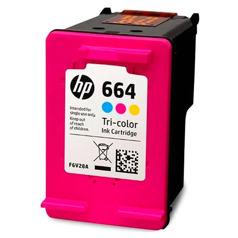 Tinta HP 664 Color - F6V28AL - F6V28AL
