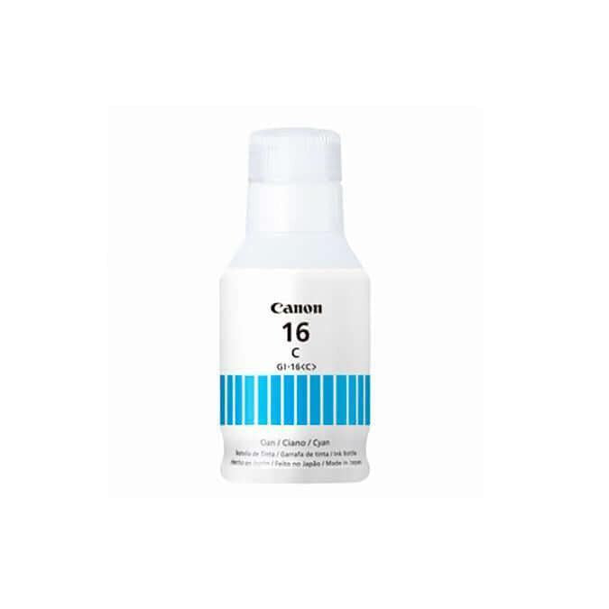 Botella de Tinta Canon GI-16C Cyan