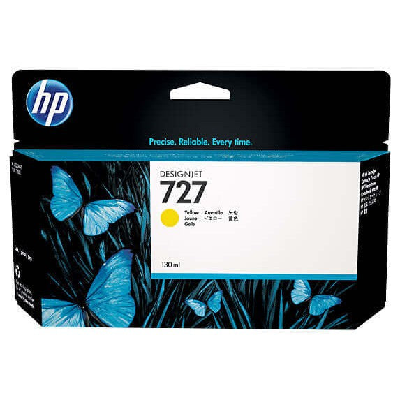 Cartucho de tinta HP Designjet 727 Amarillo de 130 ml - B3P21A