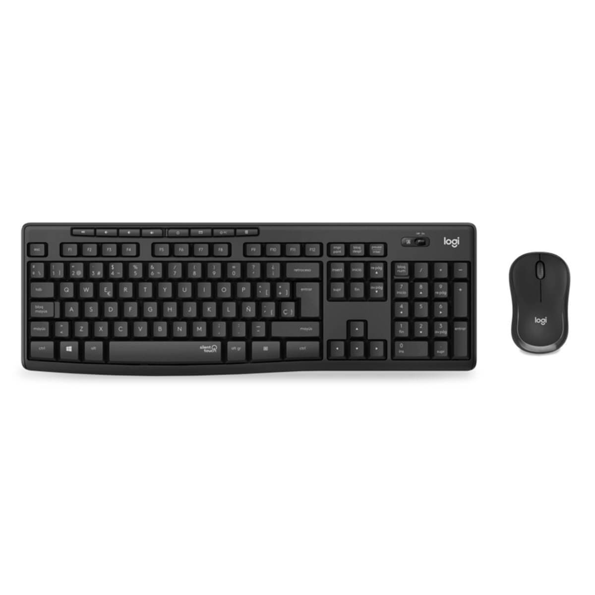 Combo Teclado y Mouse Logitech MK295 Silent Wireless - 920-009792