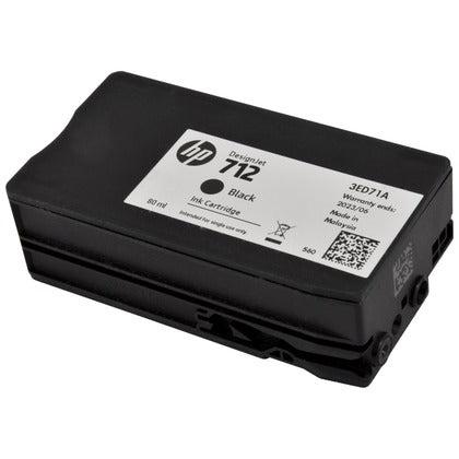 Tinta HP 712 Negro-3ED71A Alto Rendimiento - 3ED71A