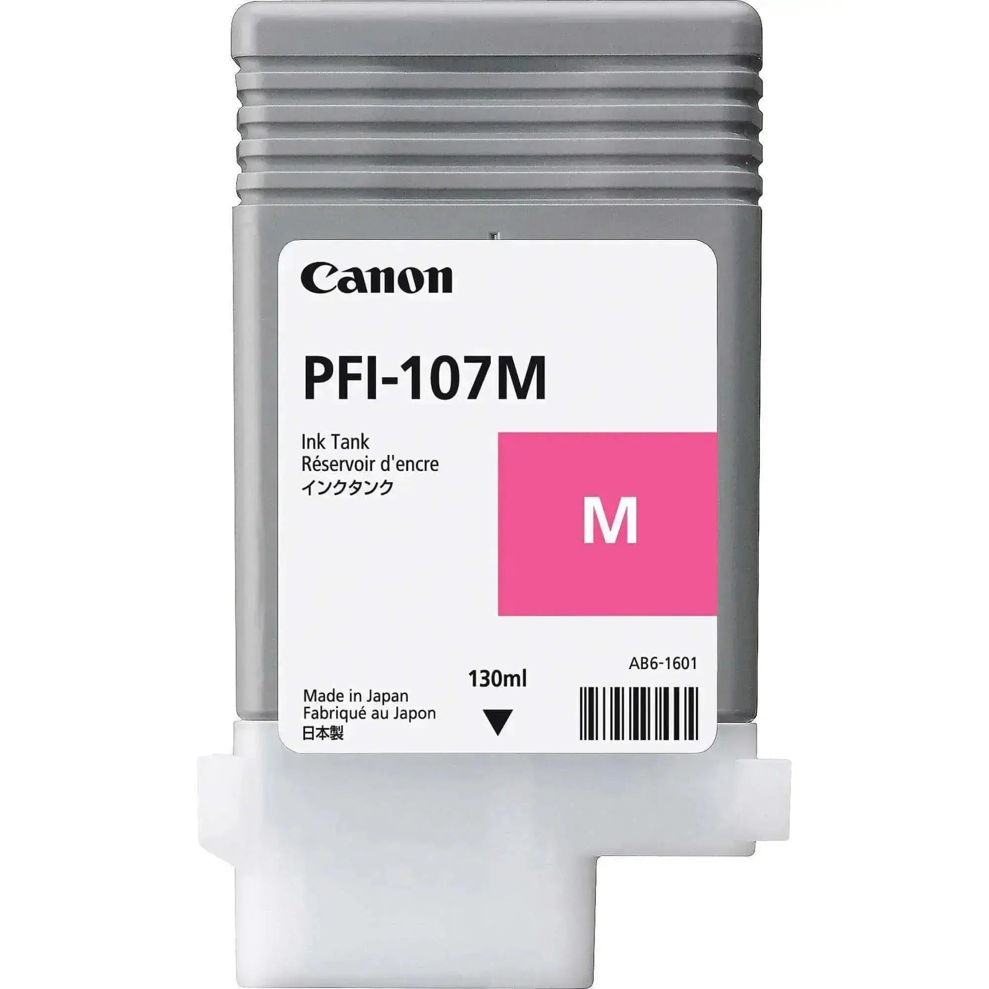 Tinta Canon PFI-107M MAGENTA Ink Cartridge | ploter - 6707B001AA
