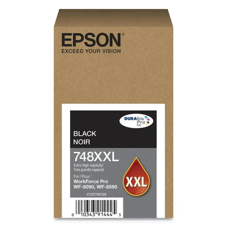 Tinta Epson - T748XXL120 - 748XXL Negro | WorkFroce Pro WF-6090/WF-6590