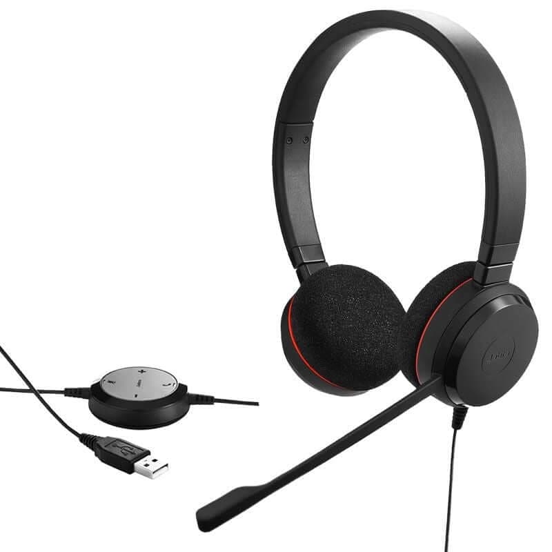 Audífono Jabra Evolve 20 Stereo UC HS, modelo , Audifonos