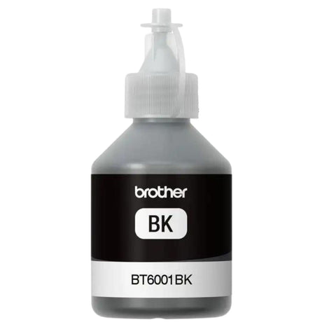 Botella de Tinta Brother BT6001BK - Negro | Para DCP-T300 / T500W / T700W / MFC-T800W | 6,000 Páginas, modelo , Tintas Brother