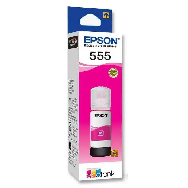 Botella de Tinta Epson T555320 - Magenta | Ecotank L8160/L8180 | 70 ml, modelo , Tintas Epson