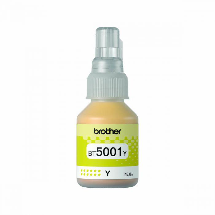 Botella de Tinta Brother BT5001Y - Yellow - BT5001Y