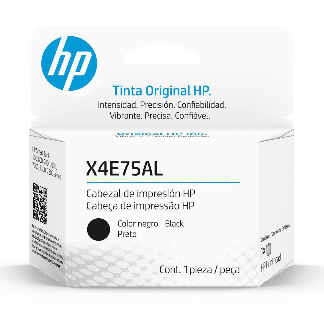 Cabezal HP X4E75AL Negro para Smart Tank 515/ 520/ 530/ 580/ 583/ 615/ 720/ 750/ 790, modelo , Cabezales