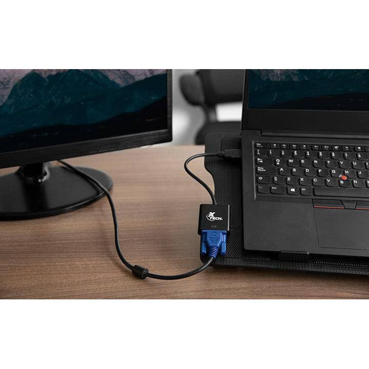Cable HDMI XTECH Macho a VGA Hembra XTC-363, modelo , Cable