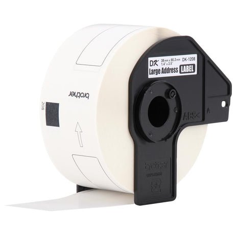 Etiqueta Brother DK-1208 - 1.4" X 3.5" 400 etiquetas, modelo , Etiquetas