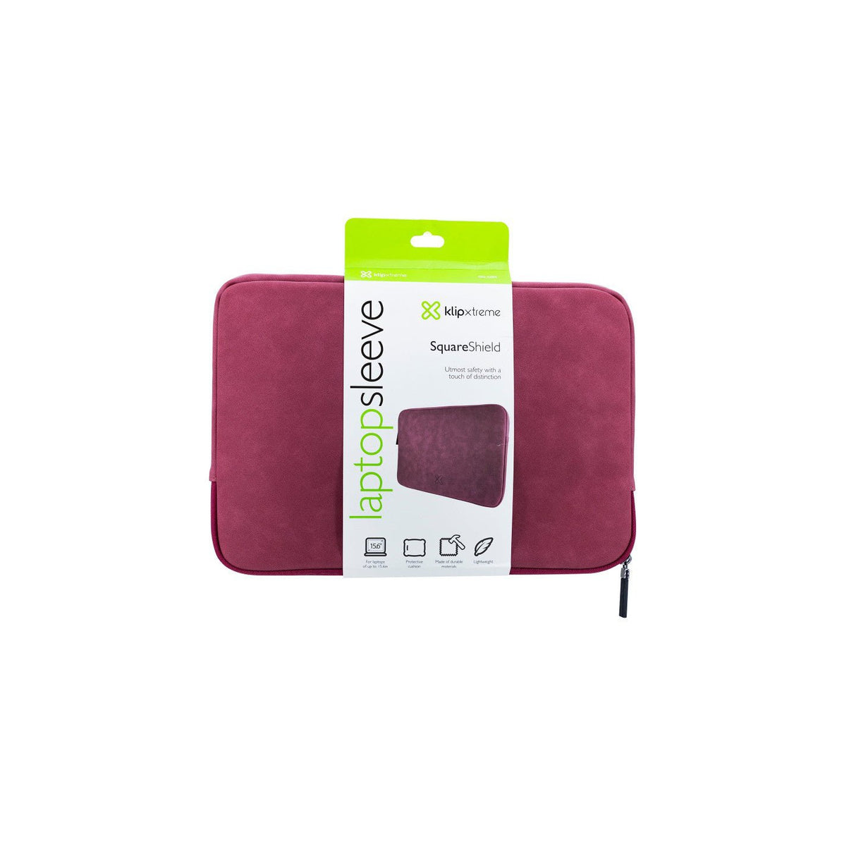 Funda de Gamuza para Laptop SquareShield Pink - KNS-220PK, modelo , maletin