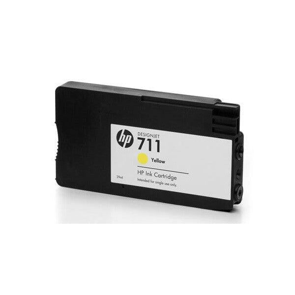 Tinta HP 711 - CZ132A - Yellow - Ploter HP DesignJet T120 - T130 - T520 - T530