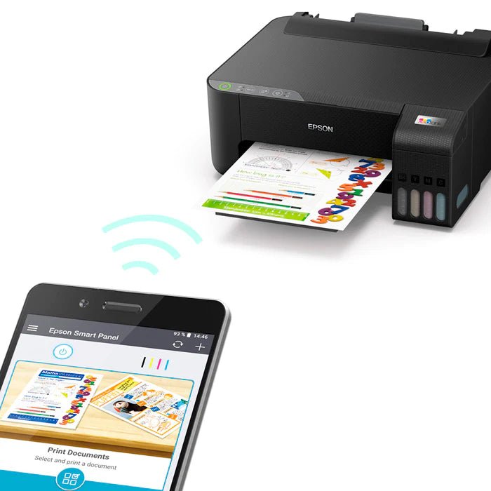 Impresora Epson Ecotank L1250 | WiFi | Tanque de Tinta | Económica | Sin Cartuchos |10 ppm Negro / 5 ppm Color, modelo , Impresoras de Tinta