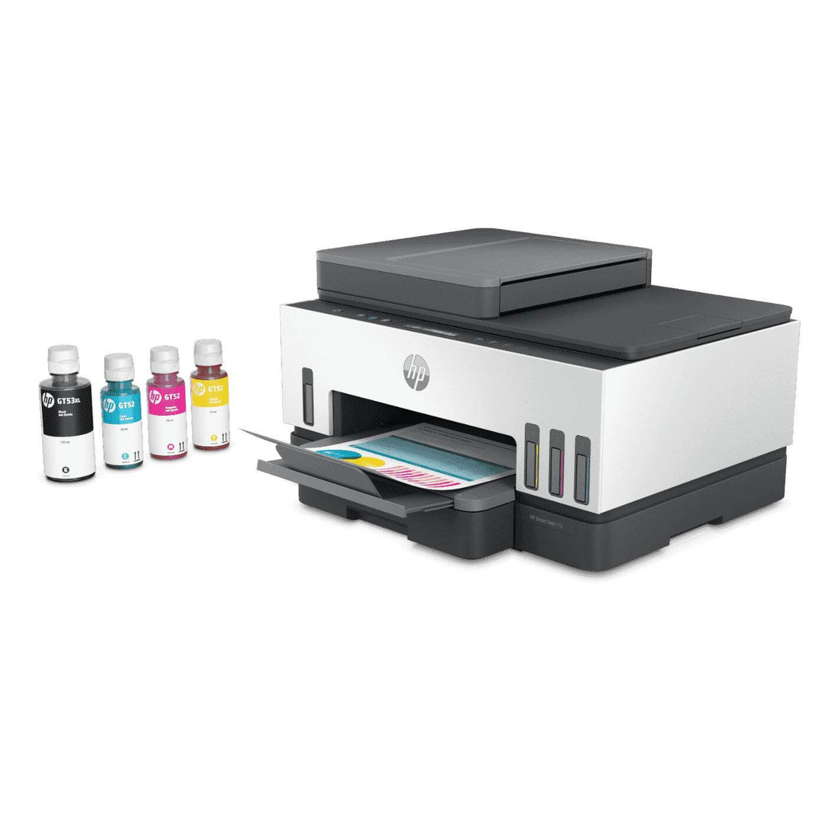 Impresora HP Smart Tank 750 | Impresión Automática a Doble Cara | 15 ppm Negro / 9 ppm Color, modelo , Impresoras de Tinta