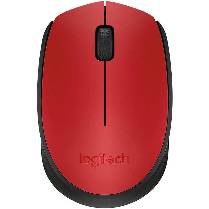 Mouse Logitech M170 Inalambrico Optico USB Rojo, modelo , Mouse