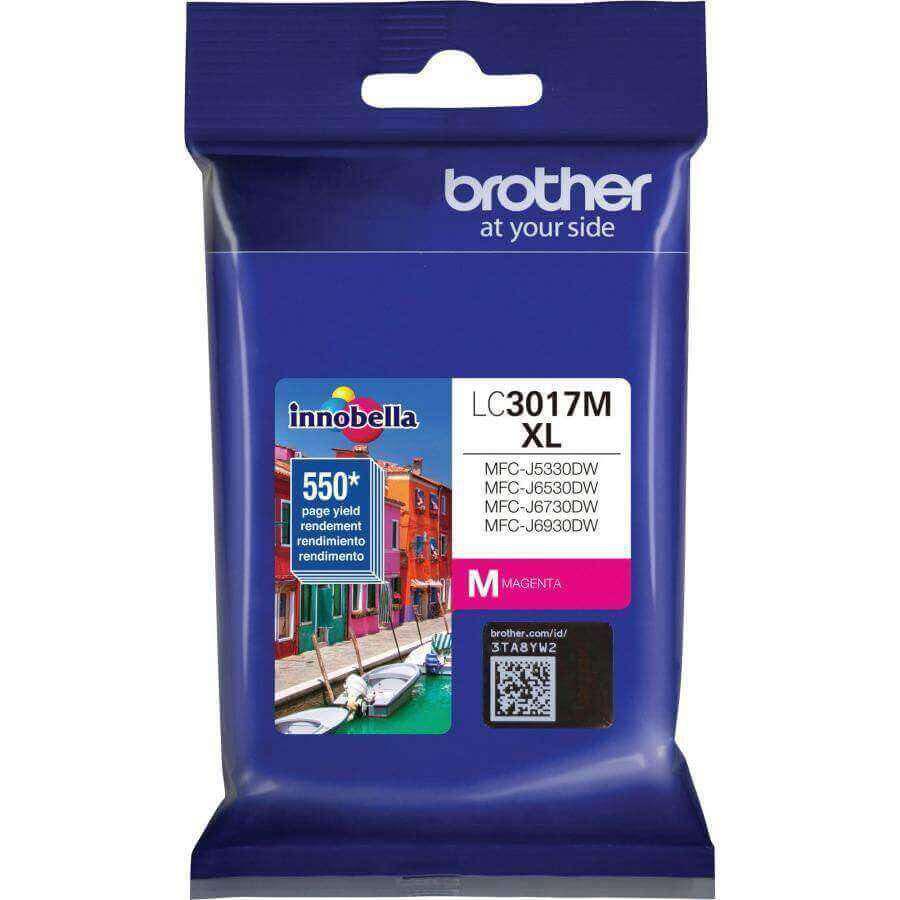 Tinta Brother Innobella LC3017M - Magenta | Para MFC-J6930DW / MFC-J6530DW / MFC-J5330DW / MFC-J6730DW | 550 Páginas, modelo , Tintas Brother