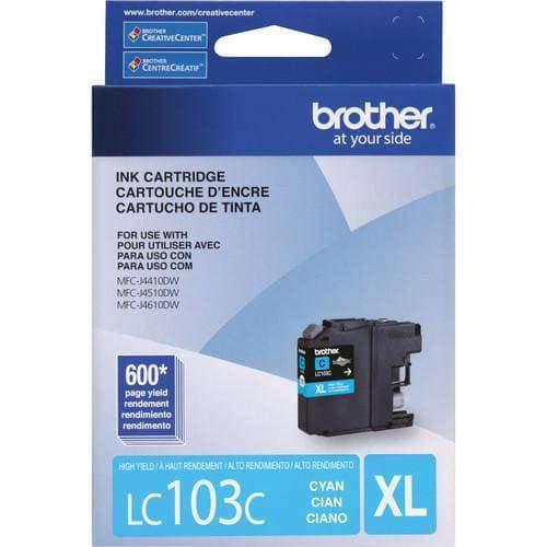 Tinta Brother LC103C Cyan | Para MFC-J450DW / MFC-J650DW / MFC-J870DW, modelo , Tintas Brother