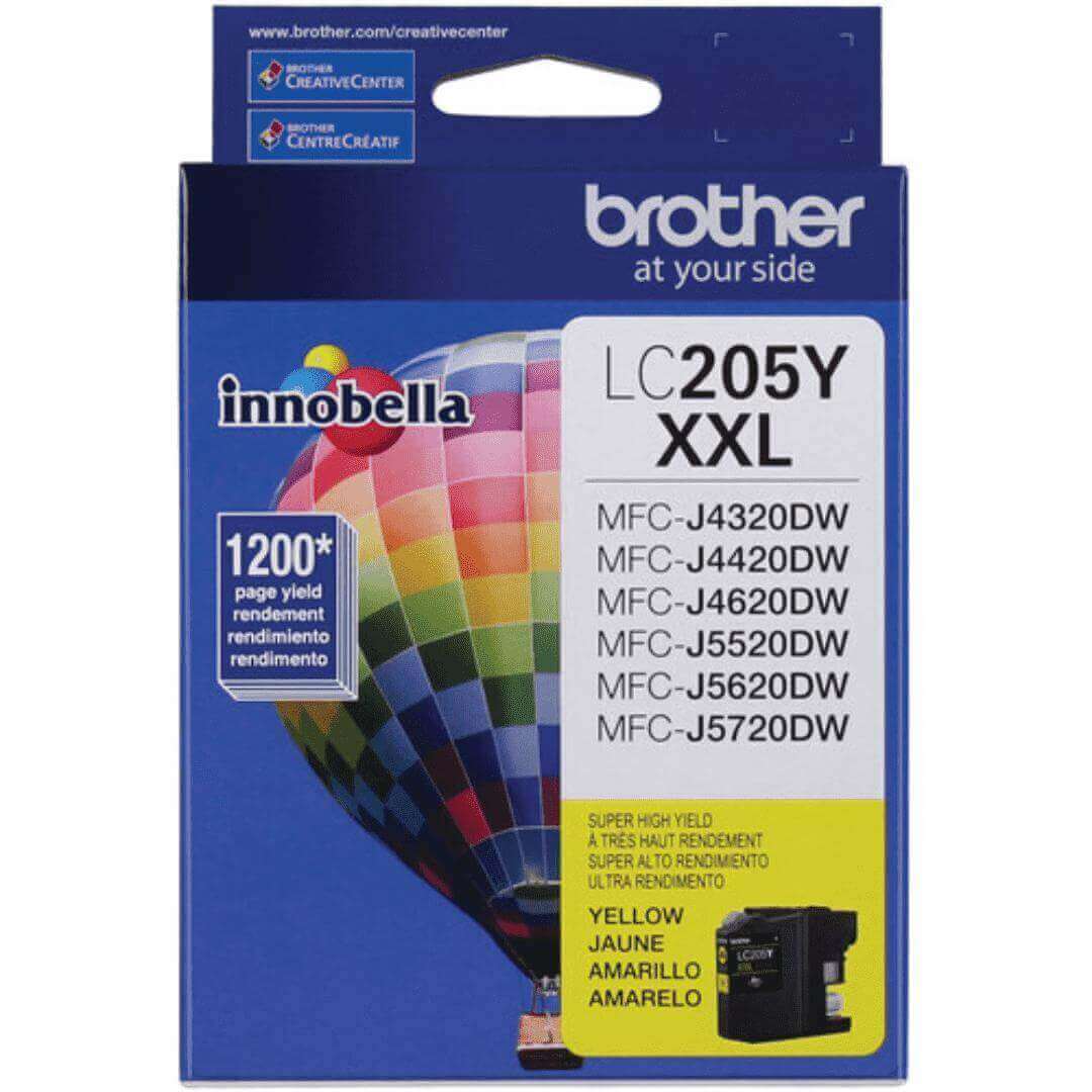 Tinta Brother Lc205Y Xxl, modelo , Tintas Brother