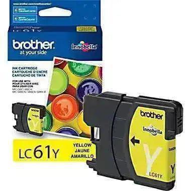 Tinta Brother LC61Y Yellow | Para MFC6890CDW / MFC-J415W / MFC290C, modelo , Tintas Brother